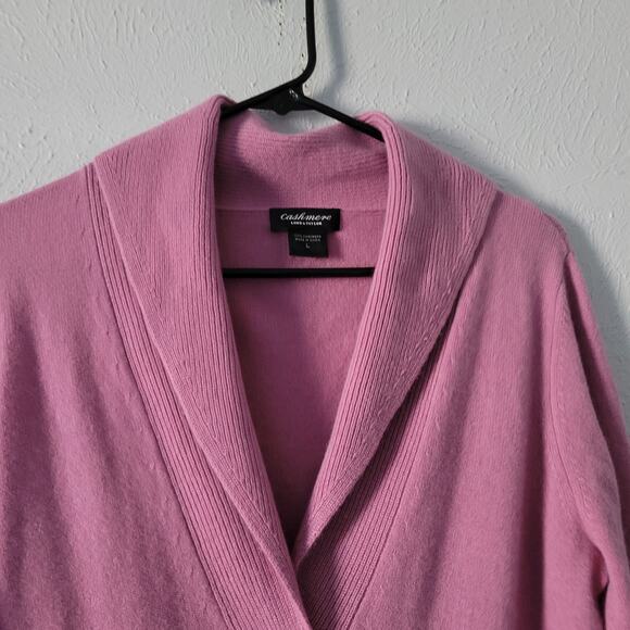 Lord & Taylor Cashmere V-neck Sweater - Picture 11 of 12